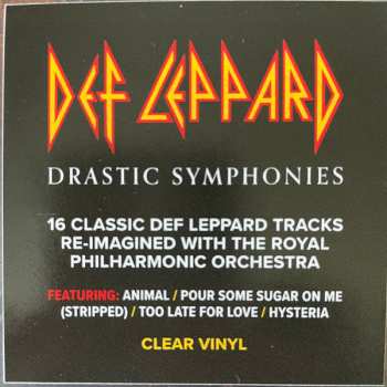 2LP The Royal Philharmonic Orchestra: Drastic Symphonies CLR | LTD