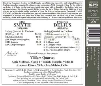 CD Frederick Delius: String Quartets