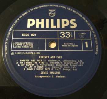 LP Demis Roussos: Forever And Ever