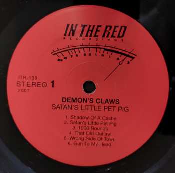 LP Demon's Claws: Satan's Little Pet Pig