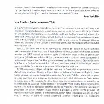 CD Denis Kozhukhin: Prokofiev (The War Sonatas 6•7•8)