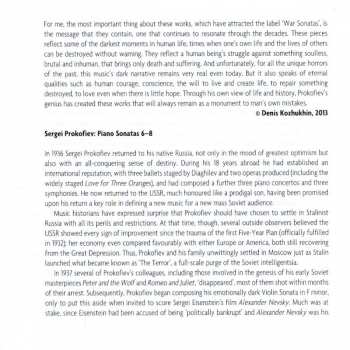 CD Denis Kozhukhin: Prokofiev (The War Sonatas 6•7•8)