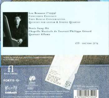 CD Denis SungHô: Leo Brouwer: Concierto Elegiaco - Danzas Concertantes - Quintet