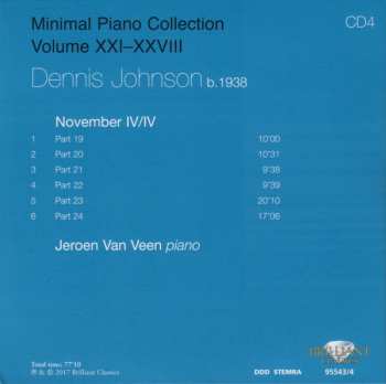 8CD/Caja Terry Riley: Minimal Piano Collection Volume XXI-XXVIII