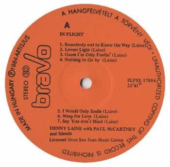 LP Denny Laine: In Flight