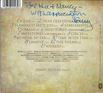 CD Denny Zeitlin: Solo Piano: Remembering Miles