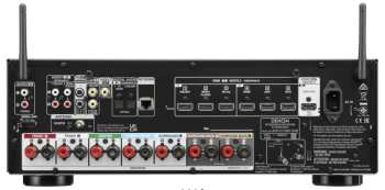 Técnica de áudio Denon Avr-x1700h Dab