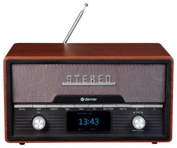 Técnica de áudio Denver MDA-525DW Černá