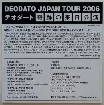 CD Eumir Deodato: Love Island LTD