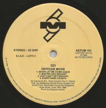 2LP Depeche Mode: 101