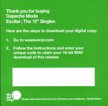 8LP/Caja Depeche Mode: Exciter | The 12" Singles LTD | NUM | DLX