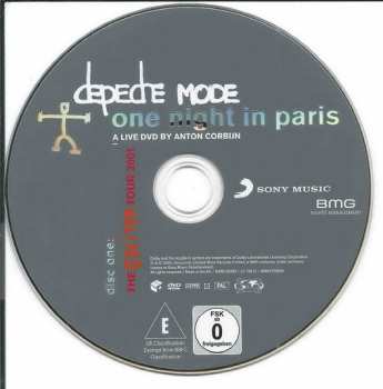 2DVD Depeche Mode: One Night In Paris, The Exciter Tour 2001 (A Live DVD By Anton Corbijn)
