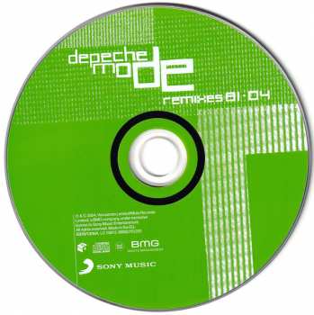 CD Depeche Mode: Remixes 81·04