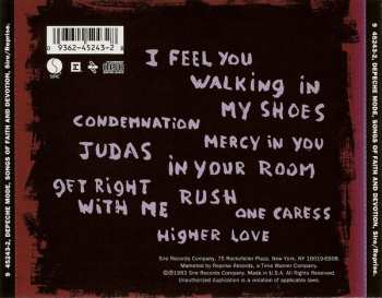 CD Depeche Mode: Songs Of Faith And Devotion