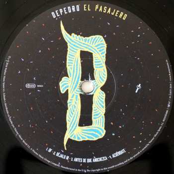 2LP/CD DePedro: El Pasajero
