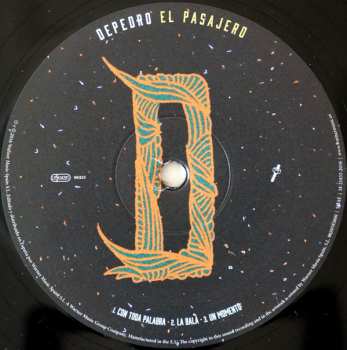 2LP/CD DePedro: El Pasajero