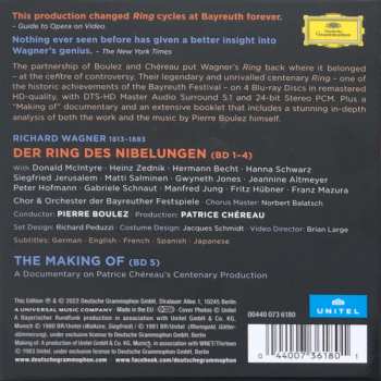 Caja/5Blu-ray Richard Wagner: Der Ring Des Nibelungen