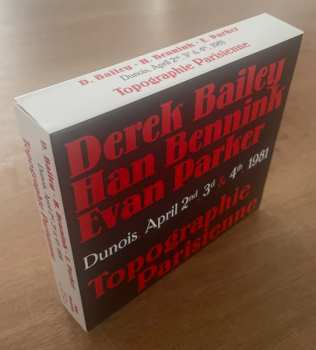 4CD/Caja Evan Parker: Topographie Parisienne (Dunois, April 2nd, 3d & 4th, 1981)
