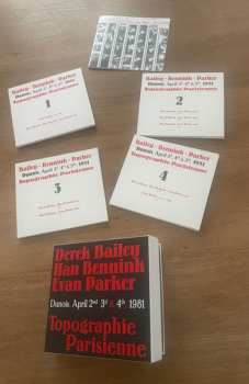 4CD/Caja Evan Parker: Topographie Parisienne (Dunois, April 2nd, 3d & 4th, 1981)