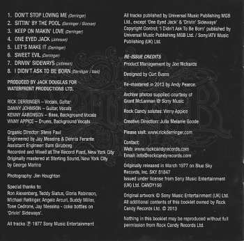 CD Derringer: Sweet Evil