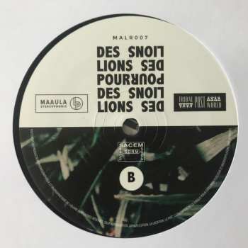 LP Des lions pour des lions: Derviche Safari