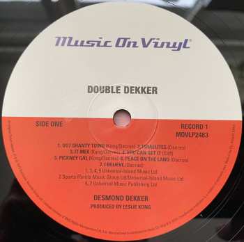 2LP Desmond Dekker: Double Dekker
