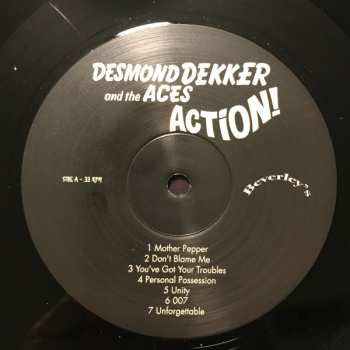 LP Desmond Dekker & The Aces: Action!