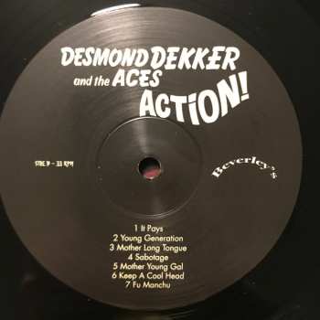 LP Desmond Dekker & The Aces: Action!