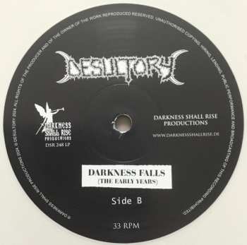 LP Desultory: Darkness Falls (The Early Years) CLR | LTD