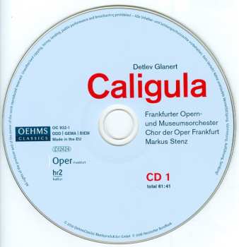 2CD/Caja Markus Stenz: Caligula