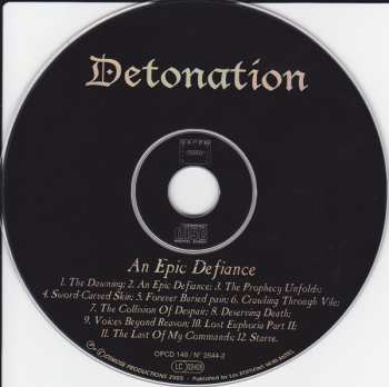 CD Detonation: An Epic Defiance