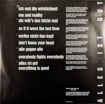 LP Deutsch Amerikanische Freundschaft: Alles Ist Gut