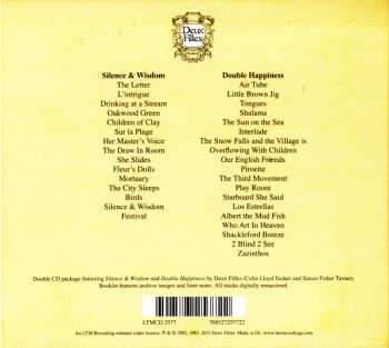 2CD Deux Filles: Silence & Wisdom / Double Happiness