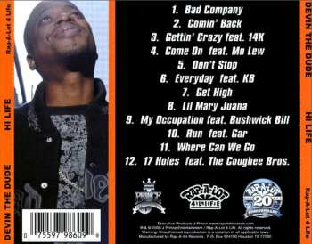 CD Devin The Dude: Hi Life