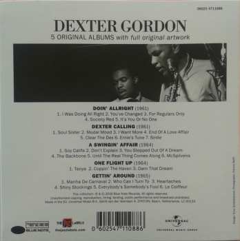 5CD/Caja Dexter Gordon: 5 Original Albums