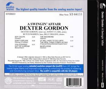 CD Dexter Gordon: A Swingin' Affair