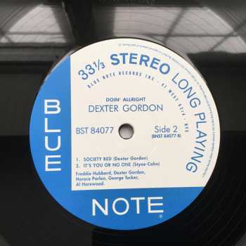 LP Dexter Gordon: Doin’ Allright