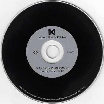2CD Dexter Gordon: True Blue / Silver Blue