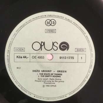 LP Dežo Ursiny: Green