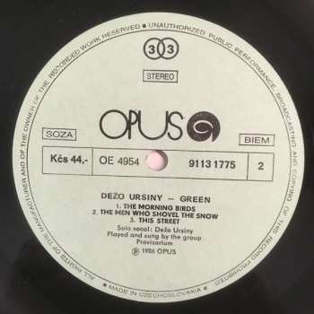 LP Dežo Ursiny: Green