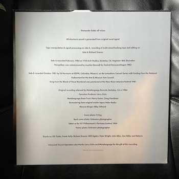 LP Diamanda Galás: Diamanda Galas