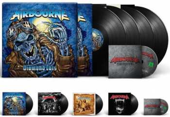 4LP/DVD/Caja Airbourne: Diamond Cuts DLX