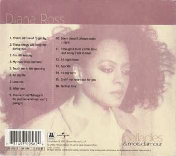 CD Diana Ross: All The Great Love Songs