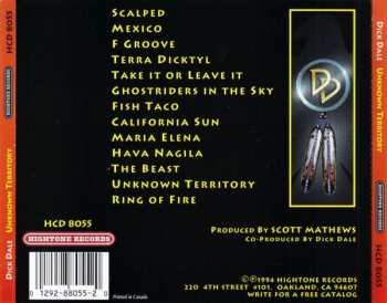 CD Dick Dale: Unknown Territory
