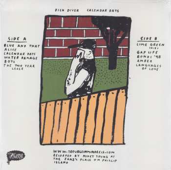 LP Dick Diver: Calendar Days LTD | CLR