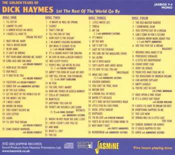4CD/Caja Dick Haymes: The Golden Years Of Dick Haymes