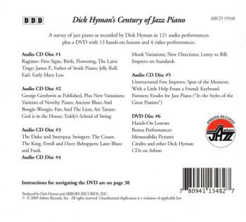 5CD/DVD/Caja Dick Hyman: Dick Hyman's Century of Jazz Piano