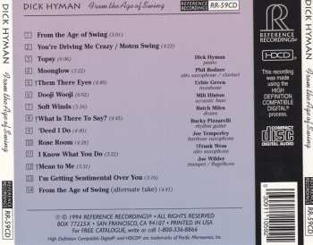 CD Dick Hyman: From The Age Of Swing