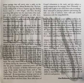 CD Dickey Betts & Great Southern: Southern Rock Jam