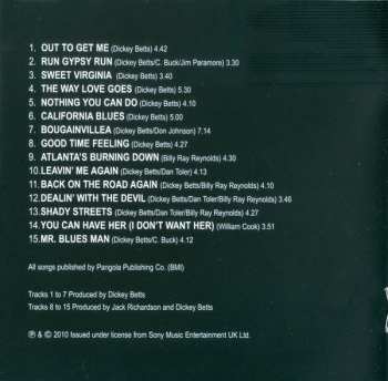 CD Dickey Betts & Great Southern: Great Southern / Atlanta's  Burning Down (The Arista Recordings)